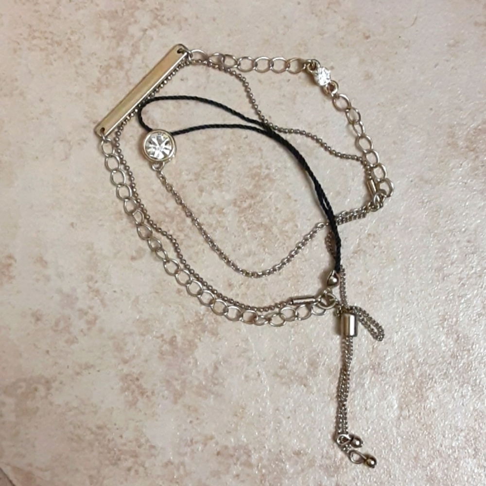 Charming Charlie's gold adjustable anklet
